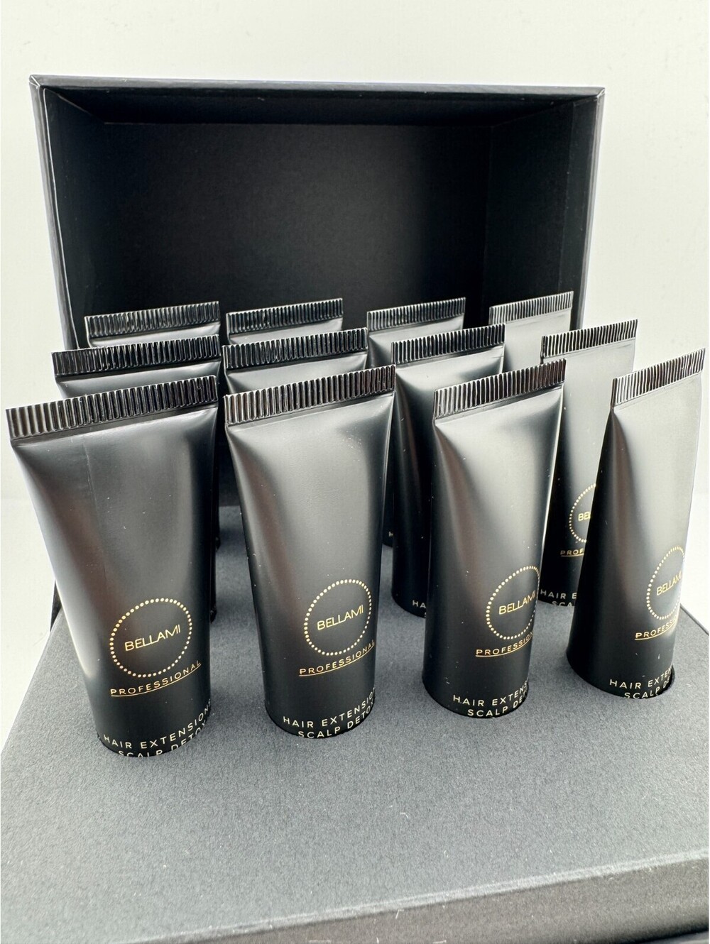 Bellami Professional Scalp Detox Treatment Hair Extensions 12 x 14.5ml NEW Set